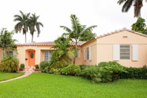 Florida-home-with-palm-trees